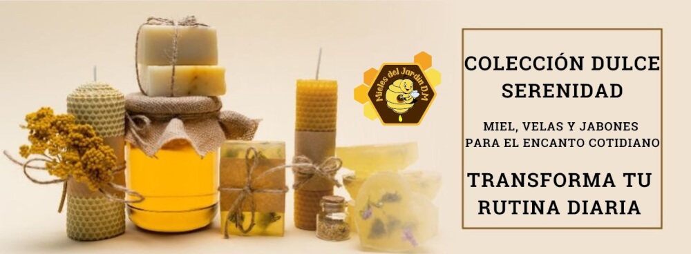 miel, velas, jabones de miel