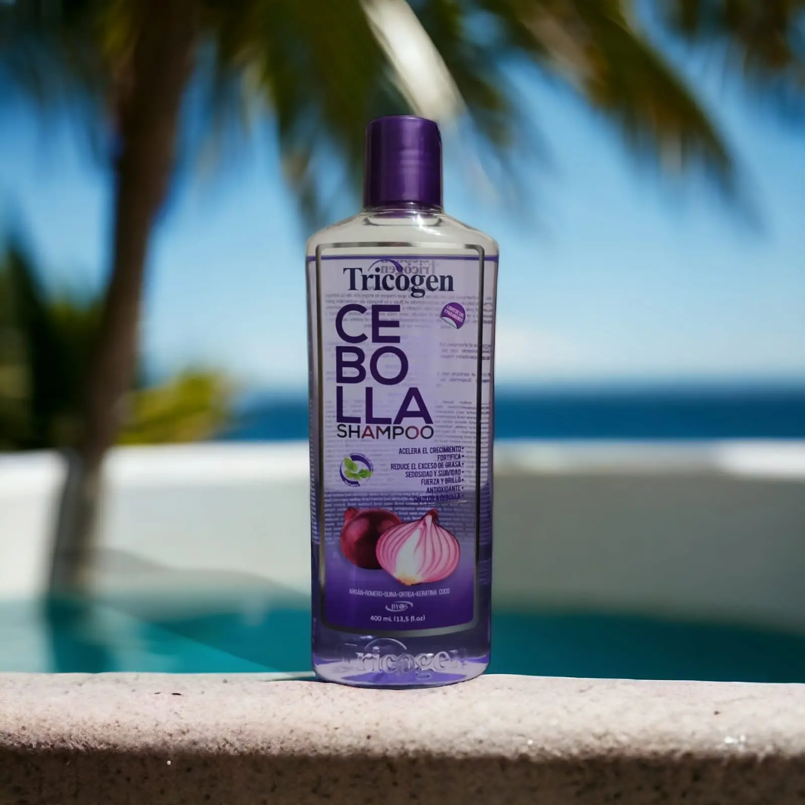 Shampoo Tricogen de cebolla x 400 ml