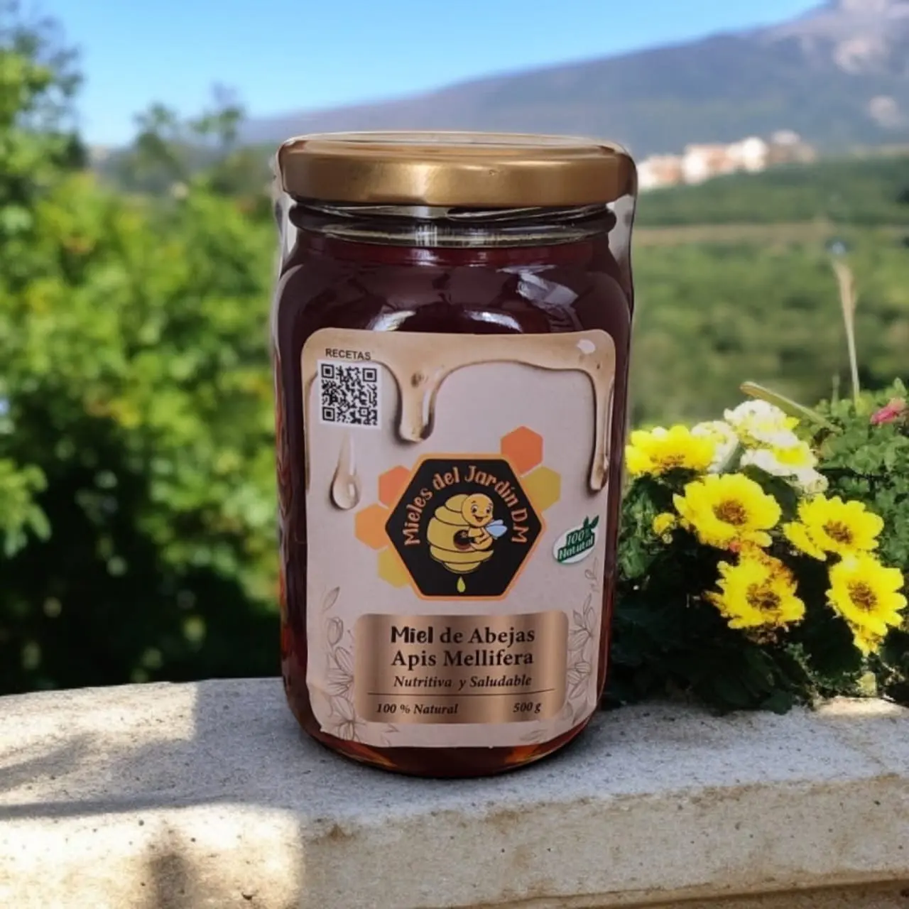 Miel De Abeja Cristal x 500 gr