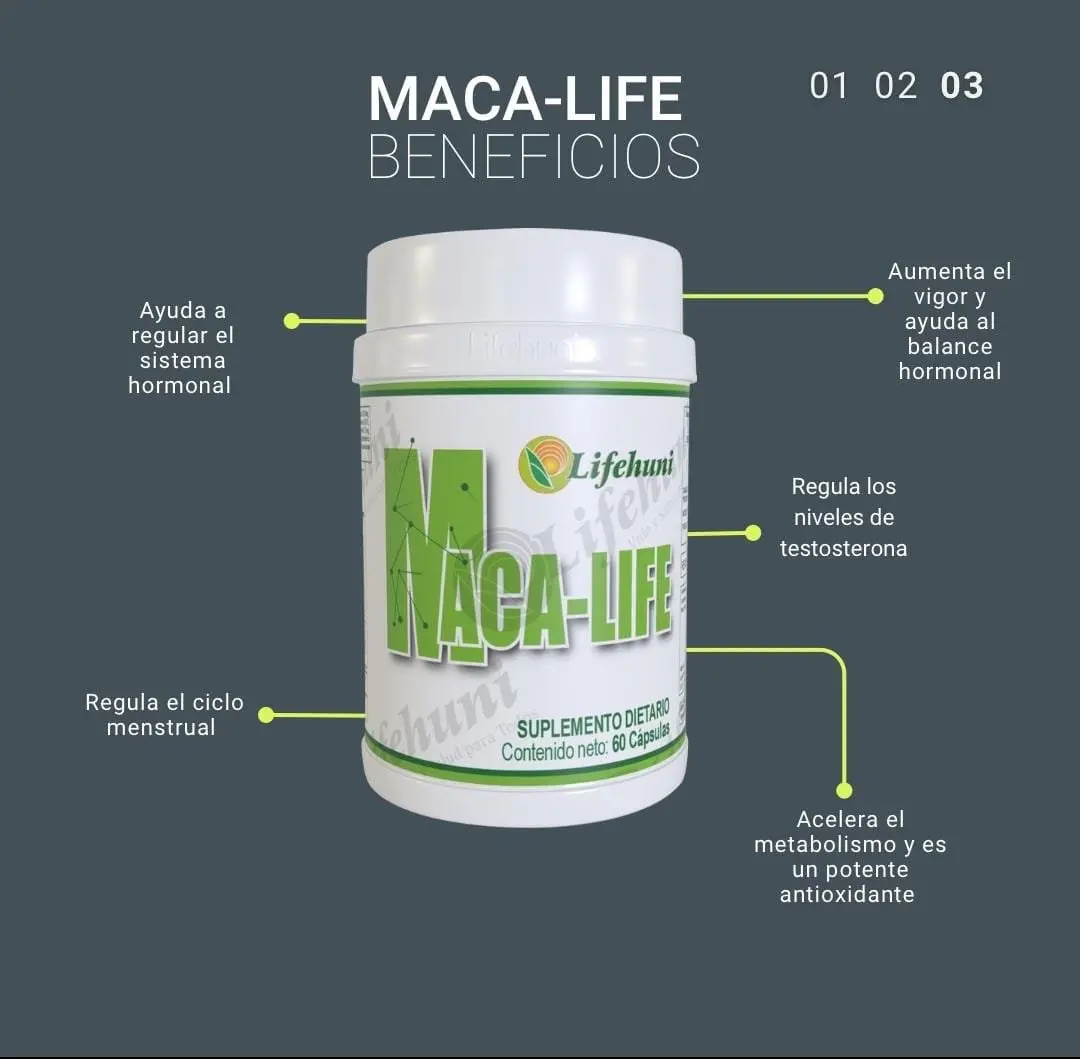 Maca-life x 60 cápsulas